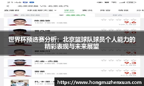 世界杯预选赛分析：北京篮球队球员个人能力的精彩表现与未来展望